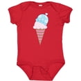 thumbnail image 3 of Inktastic Valentine's Day Ice Cream Cone Boys or Girls Baby Bodysuit, 3 of 5