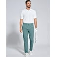 thumbnail image 6 of Men's Golf Dress Pants 31" Lightweight Straight Fit Stretch Casual Pants Quick Dry Breathable with 5 Pockets Peacock Blue 32, 6 of 7