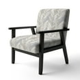 thumbnail image 3 of Designart "Nordic Elegance" Upholstered Geometric Accent Chair and Modern & Contemporary Arm Chair - Multiple Color & Pattern, 3 of 7