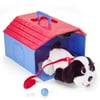 Pound Puppies Here Puppy Puppy - Black & White With Blue Doghouse