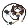 thumbnail image 1 of Estator Magneto Generador 8 Polos 8 Scooter Kusrkot Encendido Motocicleta, 1 of 5