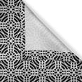 thumbnail image 6 of Ambesonne Abstract Valance & Curtain, Overlapping Geometric Art, 55"x36", Charcoal Grey White, 6 of 7