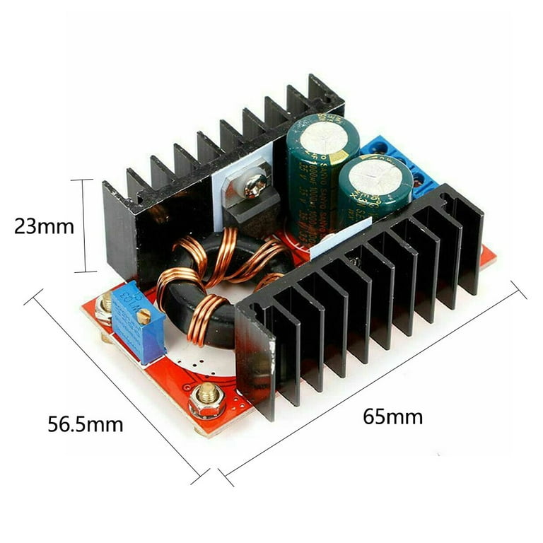 150W DC-DC 10-32V 6A Adjustable Step Up Boost Power Supply Converter Module