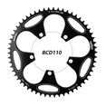 thumbnail image 4 of Plato Ancho Estrecho De Bicicleta 110BCD 50-60T Para Platos Y Bielas De Pi?ón Negro 54T Sunnimix Plato ancho estrecho, 4 of 5