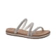 thumbnail image 2 of Sandalias Mujer NÓMADAS Comodas Suela Baja Calor plateado, 2 of 4