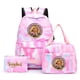thumbnail image 2 of 3pcs Disney Tangled Rapunzel Princess Colorful Backpack with Lunch Bag for Women Teenagers Rucksack Casual School Bags Sets, 2 of 4