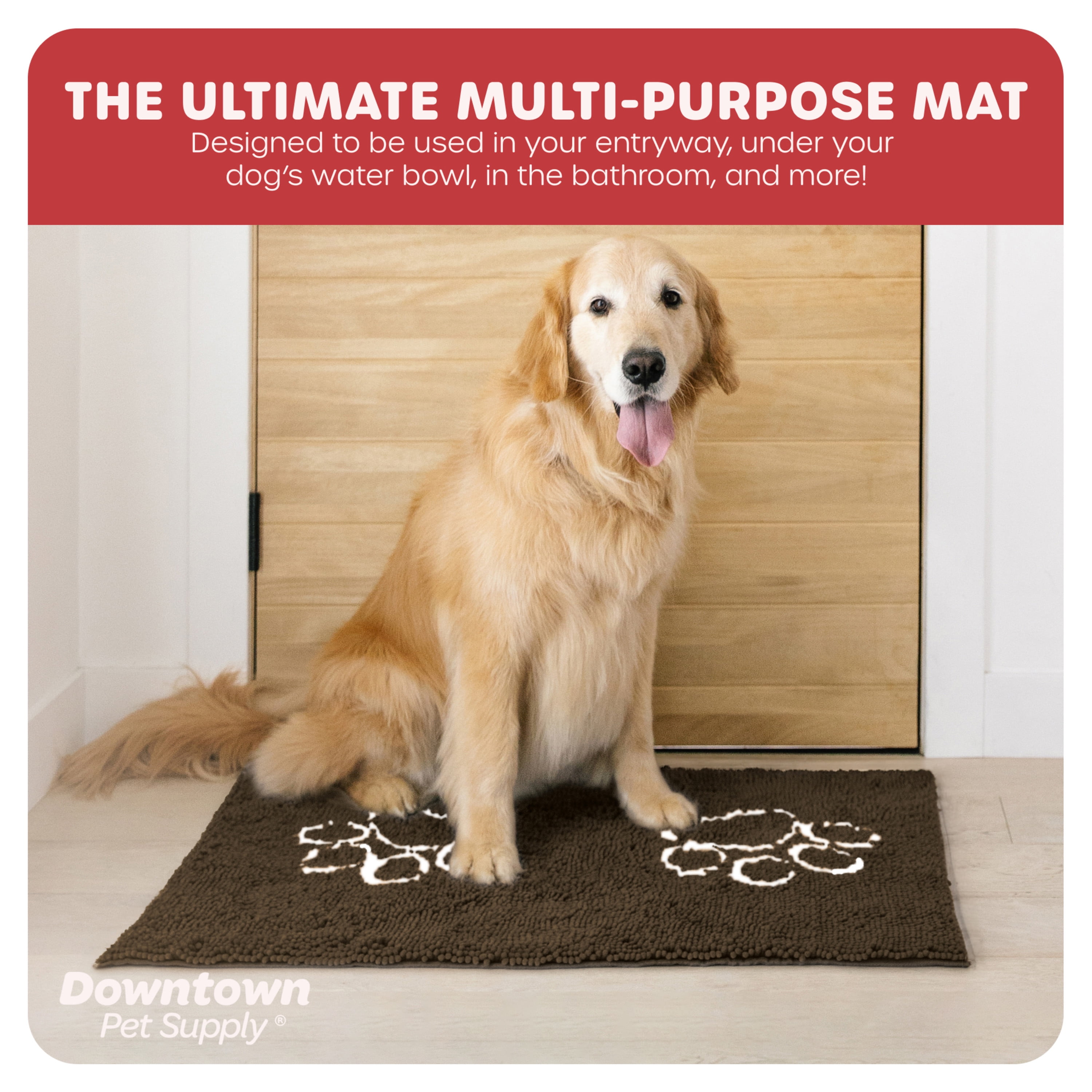 Dog Gone Smart Dirty Medium Grey Dog Doormat DGSDDM3121 - The Home Depot