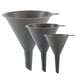 thumbnail image 1 of Juego de embudos de cocina Dolphin Smile de plástico, 3 piezas, multifuncionales, 1 of 7