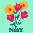 thumbnail image 2 of Men's NEFF Small Flower Bouquet Logo  Graphic T-Shirt, 2 of 3