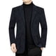 thumbnail image 2 of Traje de primavera y otoño para hombre de mediana edad, traje casual de una pieza para papá delgado, ropa superior, chaqueta de traje para hombre sin planchar, 2 of 2