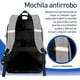 thumbnail image 2 of Mochila para Laptop con candado, Gris, Bluelander Mochila para Laptop, 2 of 6