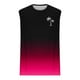 thumbnail image 4 of Camiseta sin mangas de cuello redondo para hombre, informal, a la moda, sin mangas, con estampado degradado, blusa deportiva de poliéster con cuello redondo para hombre, 4 of 4