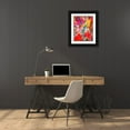 thumbnail image 3 of Orlov, Irena 15x18 Black Ornate Wood Framed with Double Matting Museum Art Print Titled - Bohemian Color Expression III, 3 of 4