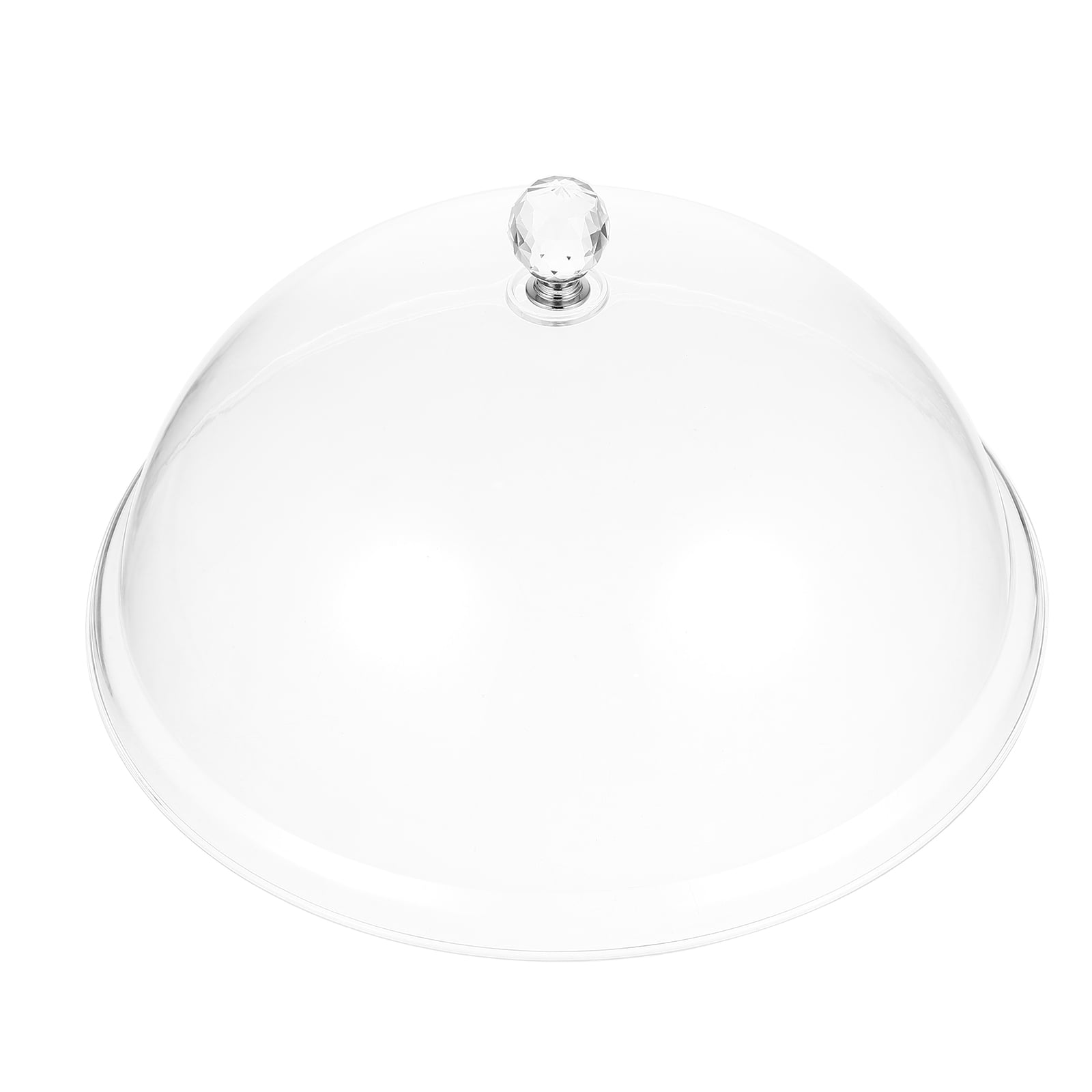 Cover Cake Dome Food Display Plate Glass Dessert Covers Lid Acrylic
