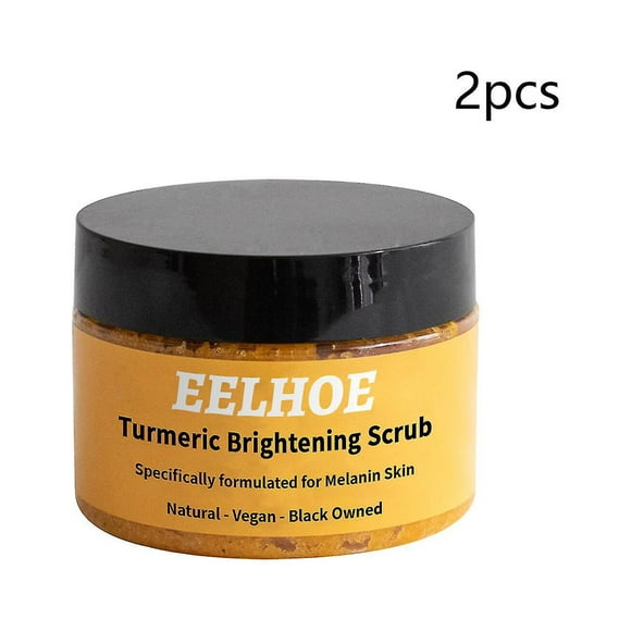 Turmeric Brightening Scrub Body Scrub Exfoliation Sea Salt For Dark Inner Thighs Bikni Area Underarms