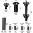 thumbnail image 2 of Fountain Nozzle Kit Plastic Fountain Water Spray Heads For Small Ponds In 3 Fountain Patterns: Blossom, Mushroom And Two-tier Patterns ( Size L), 2 of 5