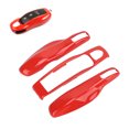 thumbnail image 4 of Key Fob Case Shell, Dustproof Sturdy ABS Key Fob Covers  Replacement For   MACAN Boxster Cayman 911 718 For Car Modification Green,Pink,Grey,Charcoal Grey,, 4 of 8