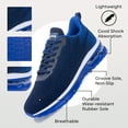 thumbnail image 5 of AOV Men's Athletic Running Shoes Fashion Sport Gym Jogging Tennis Fitness Sneaker DarkBlue US 7, 5 of 6