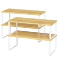 thumbnail image 1 of Organizador de estante para cocina NEX apilable y extensible 39x20x16 cm, 1 of 8
