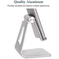 thumbnail image 3 of Cell Phone Stand Desk Adjustable Aluminum Mobile Phone Holder, 3 of 4