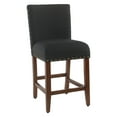 thumbnail image 2 of HomePop 24" Counter stool with nailheads, Multiple Colors, 2 of 8