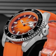 ADDIESDIVE Professional Dive Watch for Men - 200M Water Resistance, Ceramic Bezel, Luminous, 41mm Japanese Quartz Watch for Swimming, Diving and Outdoor Adventure