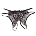 thumbnail image 1 of B91xZ String Underwear for Women Plus Size Breathable Micro-Mesh Underwear,One Size Pink, 1 of 3