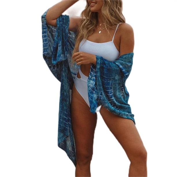 Cismea - Traje de BañO para Mujer, Estampado, 3 Piezas, Cintura Alta, Bikini, Maxi Cismea bañador