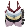 thumbnail image 1 of Paquete de Brasier Adda Lingerie  Modelo Malena, Estilo Moderno con varillas, Colores surtidos, 1 of 5