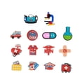 thumbnail image 3 of Crocs Jibbitz Pins Colorido Patrón De Producto Médico DIY Charm Hebilla De Zapatos Joyería, 3 of 4