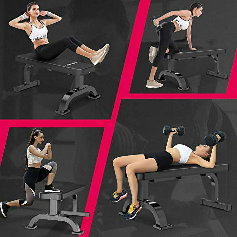 Murtisol Multifunctional Weight Training and Abdominal Exercise Flat Bench Dumbbell Bench Weight Benches Model 1212 Black Walmart