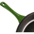 2Pc Neo Enameled Cast Iron Cookware Set, Grill Pan 11 Inches, Fry Pan