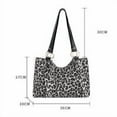 thumbnail image 3 of Txmasen Large Capacity Bag Crossbody Bag Leopard Print Shoulder Bag Tote Bag Black, 3 of 10