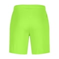 thumbnail image 3 of IYTR Mens Workout Shorts Elastic Waist Sports Fitness Training Breathable Holiday Mesh Beach Shorts Pockets Casual Classic Solid Color Short Pants Multicolor L, 3 of 5