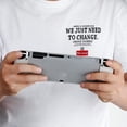 thumbnail image 2 of KOMI Switch OLED Case for Nintendo Switch OLED Model, Dockable Cover Soft TPU Protector Case for Switch OLED Grips & Console and Accessories with 2 Pcs Thumb Caps, Frosted Clear, 2 of 5
