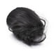 thumbnail image 2 of 1 pieza de extensión de cabello con clip y flecos falsos rizados para niñas y mujeres (negro), 2 of 5