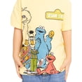 thumbnail image 3 of Sesame Street Toddler Short Sleeve Graphic Crewneck Tee, Sizes 12M-5T, 3 of 6