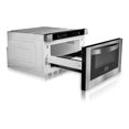 thumbnail image 4 of ZLINE 24 Inch 1 Cubic Feet 1000 Watt Digital Microwave Drawer, Stainless Steel, 4 of 9