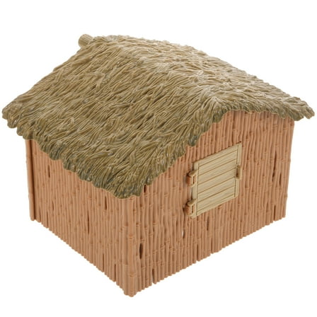 LOLIPPYY Assorted Color Small Buildings Cottage Model for Miniature Garden Decor Durable Plastic Tiny House 3.5 Inch