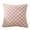 Pink, variant on Grey Plush Pillow Cover Lattice Pattern Sofa Cushion Case For Home Living Room Decor Everyday Holiday Polyester 17.7 By 17.7 Inches 0.30 Lb Weight 1Pc