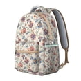 thumbnail image 2 of "Floral Sunflower Backpack - Durable & Fashionable, Water-Resistant School Backpack for Women, Laptop Sleeve, Comfortable Straps", 2 of 6