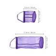 thumbnail image 2 of OHOIOLLA 2Ud Bolsa Morada Para Ovillos Con De Malla Para Ventilación Y Fácil Transporte, 2 of 8