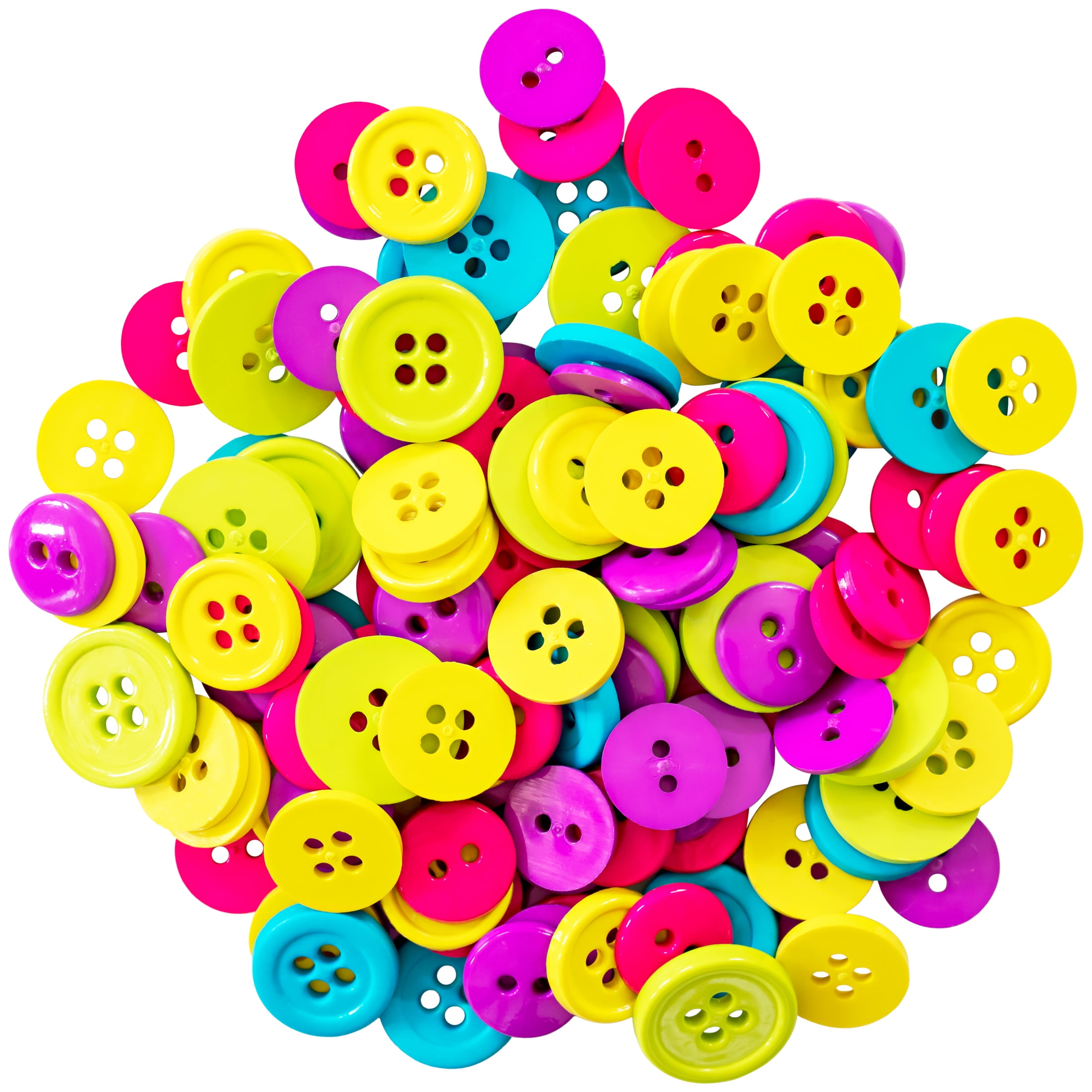 Favorite Findings Buttons - 498 Big Pastel 6pcs - 0075160732337