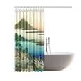 thumbnail image 2 of ARTJIA Japanese Woodblock Bathroom Waterproof Fabric Shower Curtain 60x72 inches, 2 of 2