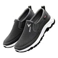 thumbnail image 2 of Zapatos Casuales FLhrweasw para Hombre Transpirables Sin Cordones para Correr y Deporte 42 Gris, 2 of 8