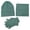 504_Green, variant on Women's Scarf Hat And Gloves Set Winter Beanie Hat Scarf Gloves Warm Fleece Knit Winter Hats Screen Gloves Neck Scarf Set Winter Gifts For Unisex Adult, Women's Accessories Scarf ,Hat,& Gloves