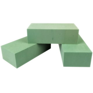 Pack of 6 Floral Foam Brick for Fresh and Dry Flowers - Foam Blocks for Flower  Arrangements, Displays - Perfect for Birthday and Wedding Flower  Arrangements Foam Mud 