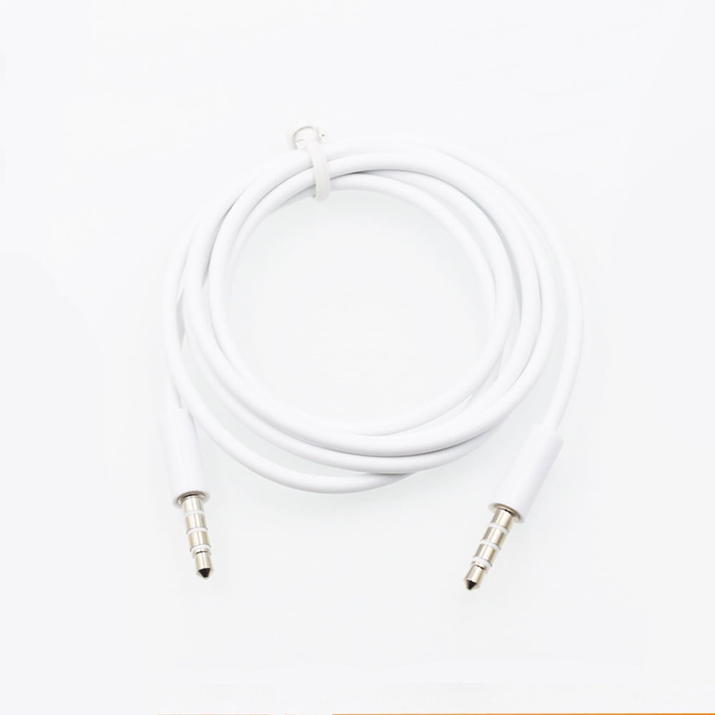 Samsung Sound Card iPad MP4 TV MP3 CAOMING 1m 3.5mm Jack Male to Male Plug Stereo Audio AUX Cable with Metal Spring for iPhone etc. Radio-Recorder Color : Black 