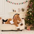 thumbnail image 4 of MaoGoLan 47" Giant Horse Stuffed Animal Large Stuffed Horse Plush Toy, 4 of 9