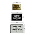 thumbnail image 5 of Signs ByLITA Classic Framed Have You Tasted The Finest Beer Yet? Sign (Brushed Gold) - Large, 5 of 6